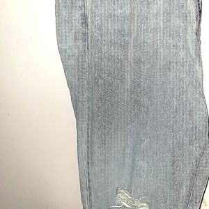 WOMEN SLOUCH TAPERED ANKLE JEANS